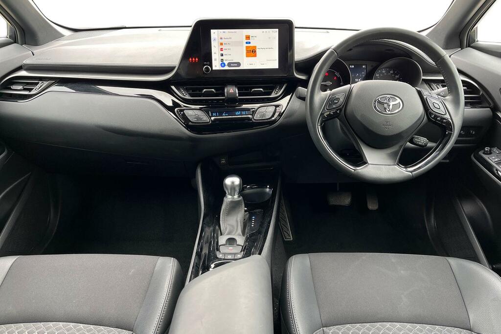 Toyota C-Hr 1.8 Vvt-h Gpf Design Suv Hybrid Cvt Eur YD23JGK White #6