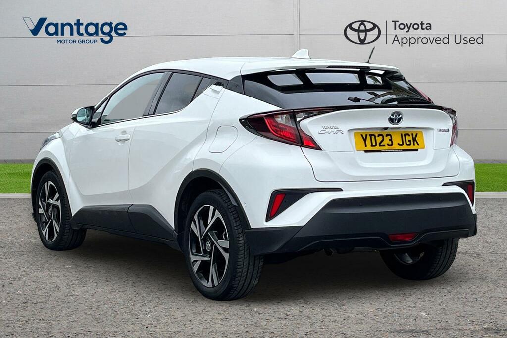 Toyota C-Hr 1.8 Vvt-h Gpf Design Suv Hybrid Cvt Eur YD23JGK White #4