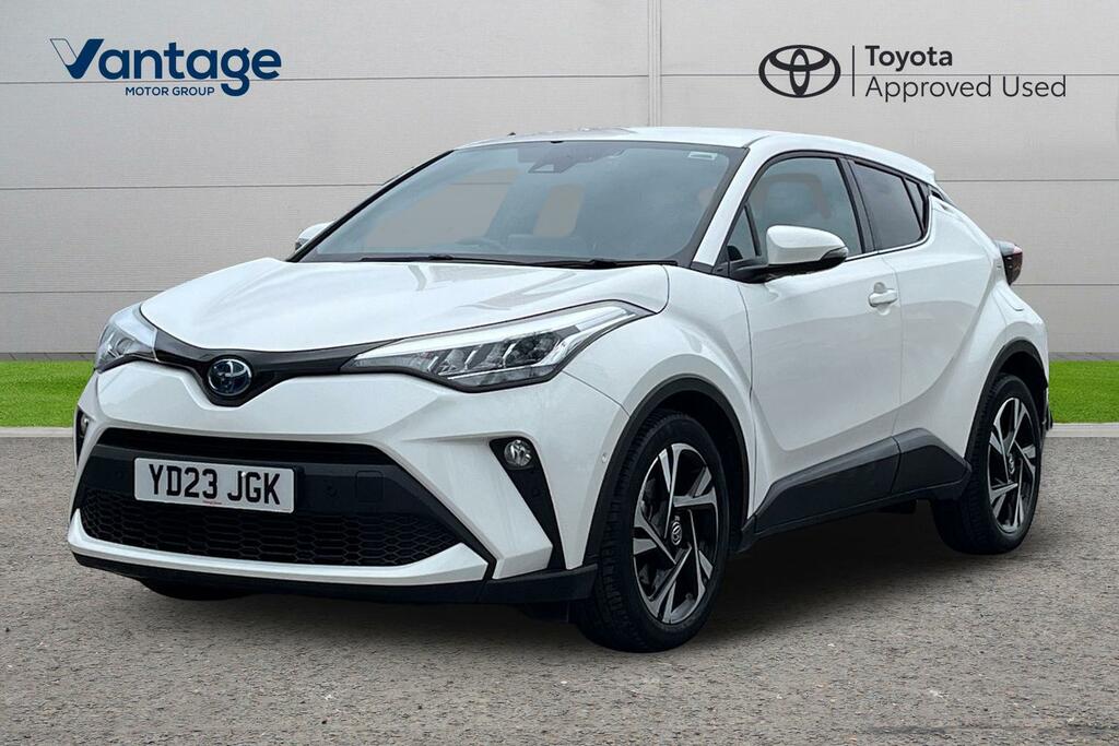 Toyota C-Hr 1.8 Vvt-h Gpf Design Suv Hybrid Cvt Eur YD23JGK White #3