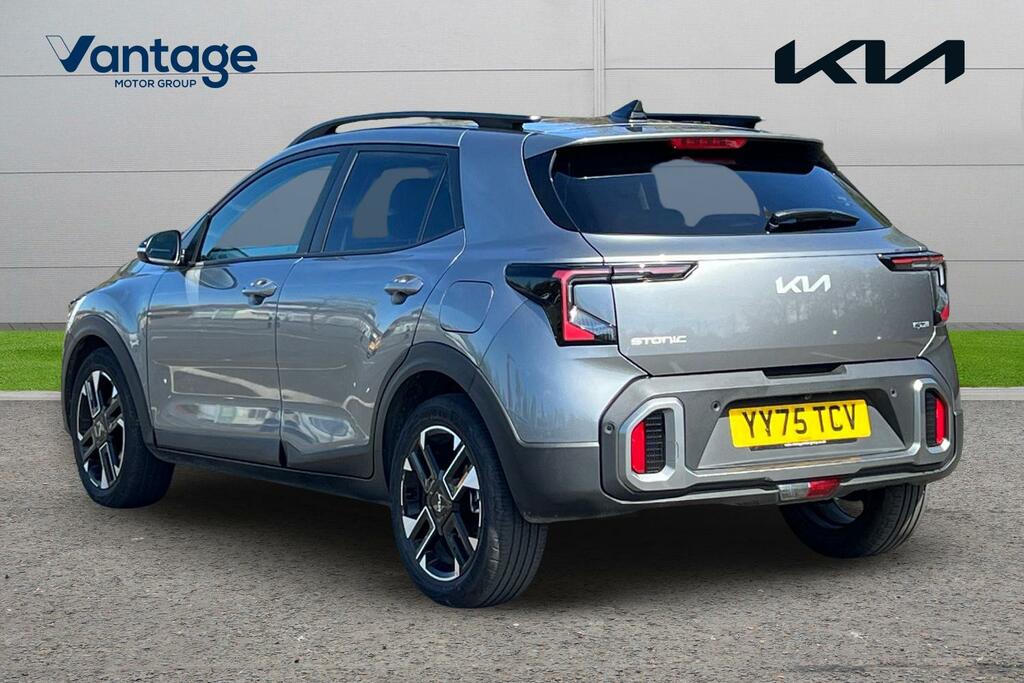 Kia Stonic 1.0 T-gdi Mhev Gt-line S Dct Euro 6 Ss YY75TCV Grey #5