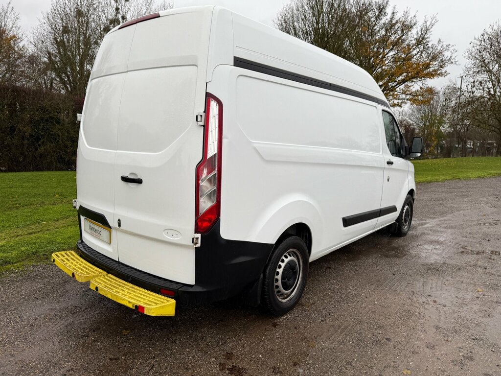 Ford Transit Custom 2.0 340 Ecoblue Panel Van L2 H2 MF68UTG White #5
