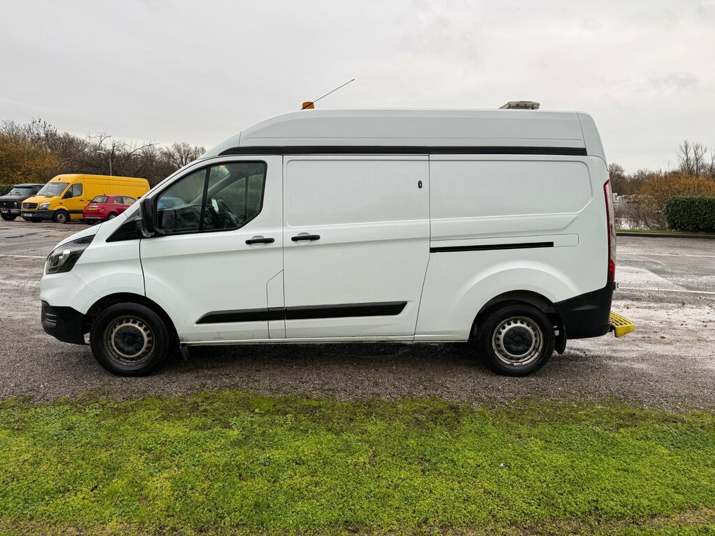 Ford Transit Custom 2.0 340 Ecoblue Panel Van L2 H2 MF68UTG White #2
