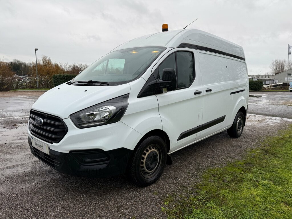 Ford Transit Custom 2.0 340 Ecoblue Panel Van L2 H2 White