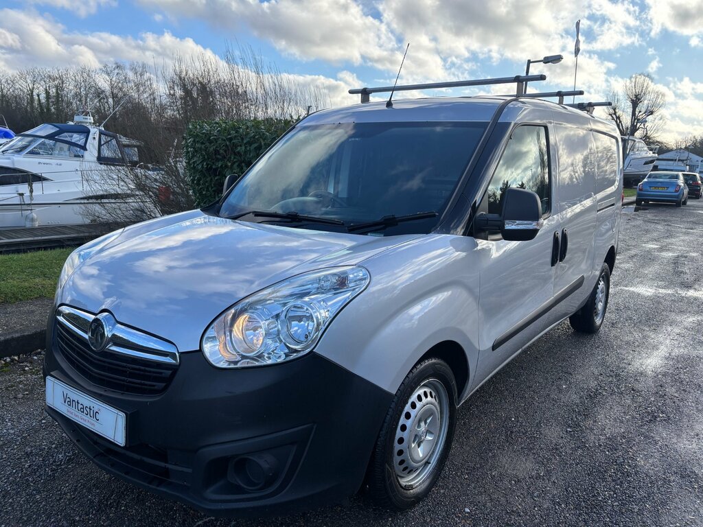 Vauxhall Combo 1.6 Cdti Lwb Long Wheel Base Can Carry A Ton Rare Silver #2