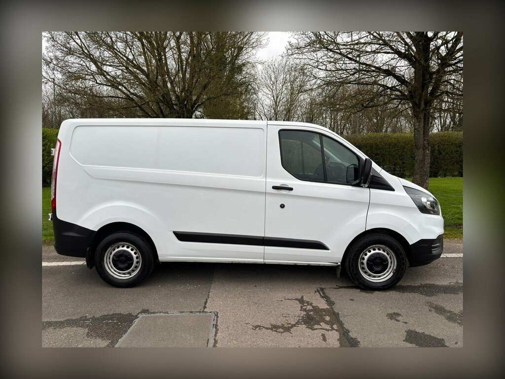 Ford Transit Custom 1.0 340 Ecoboost 13.6Kwh Leader Panel Van Petr YS21MKE White #4