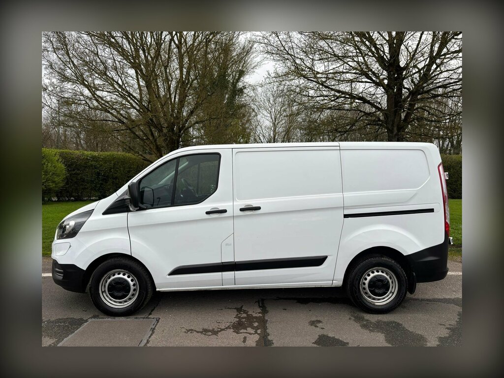 Ford Transit Custom 1.0 340 Ecoboost 13.6Kwh Leader Panel Van Petr YS21MKE White #3