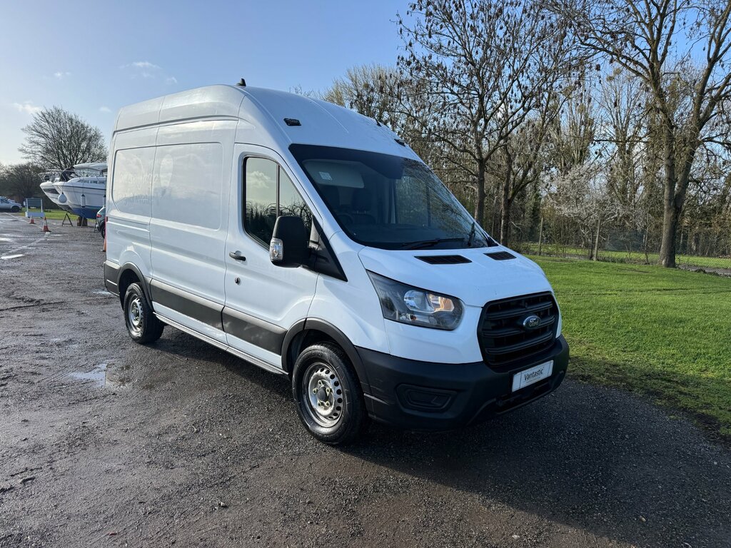 Ford Transit Custom 2.0 350 Ecoblue Leader Panel Van BJ70WKE White #5
