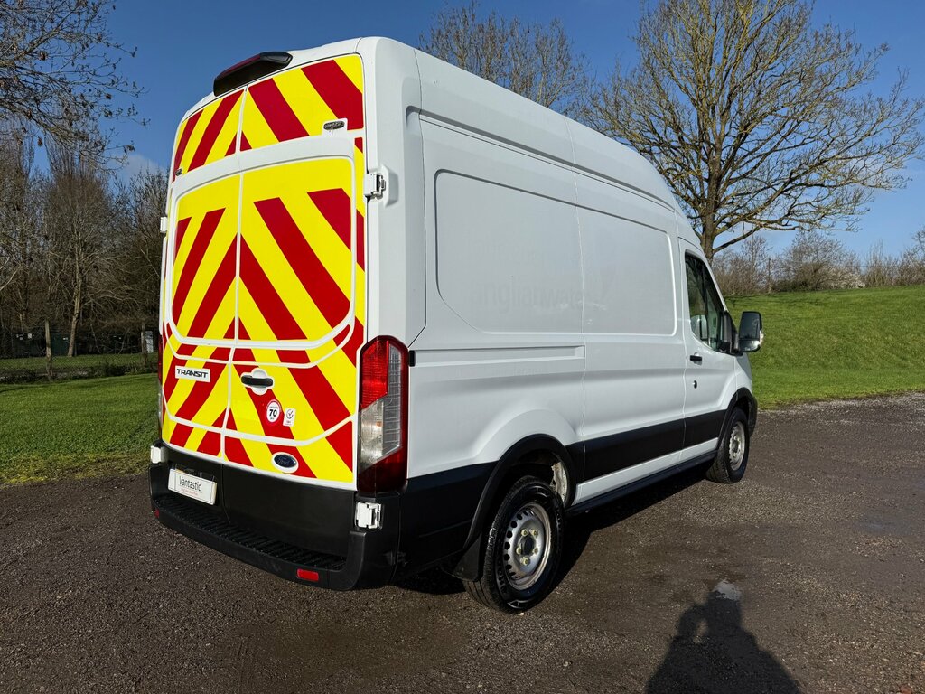 Ford Transit Custom 2.0 350 Ecoblue Leader Panel Van BJ70WKE White #4