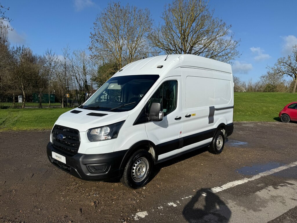 Ford Transit Custom 2.0 350 Ecoblue Leader Panel Van BJ70WKE White #6
