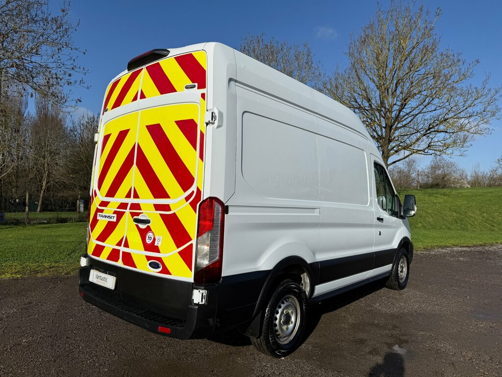 Ford Transit Custom 2.0 350 Ecoblue Leader Panel Van BJ70WKE White #3