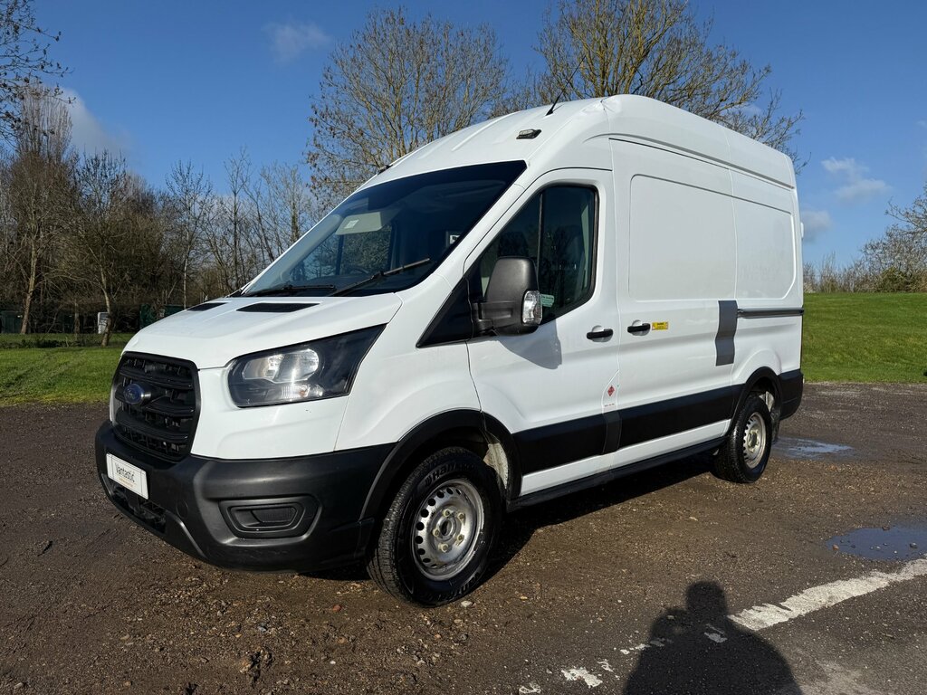 Ford Transit Custom 2.0 350 Ecoblue Leader Panel Van White