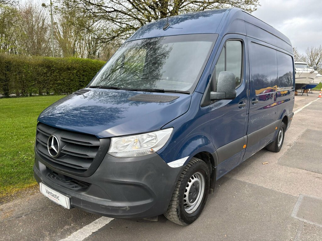 Mercedes-Benz Sprinter 2.1 316 Cdi Panel Van Rwd L2 H2 BP69ULB Blue #6