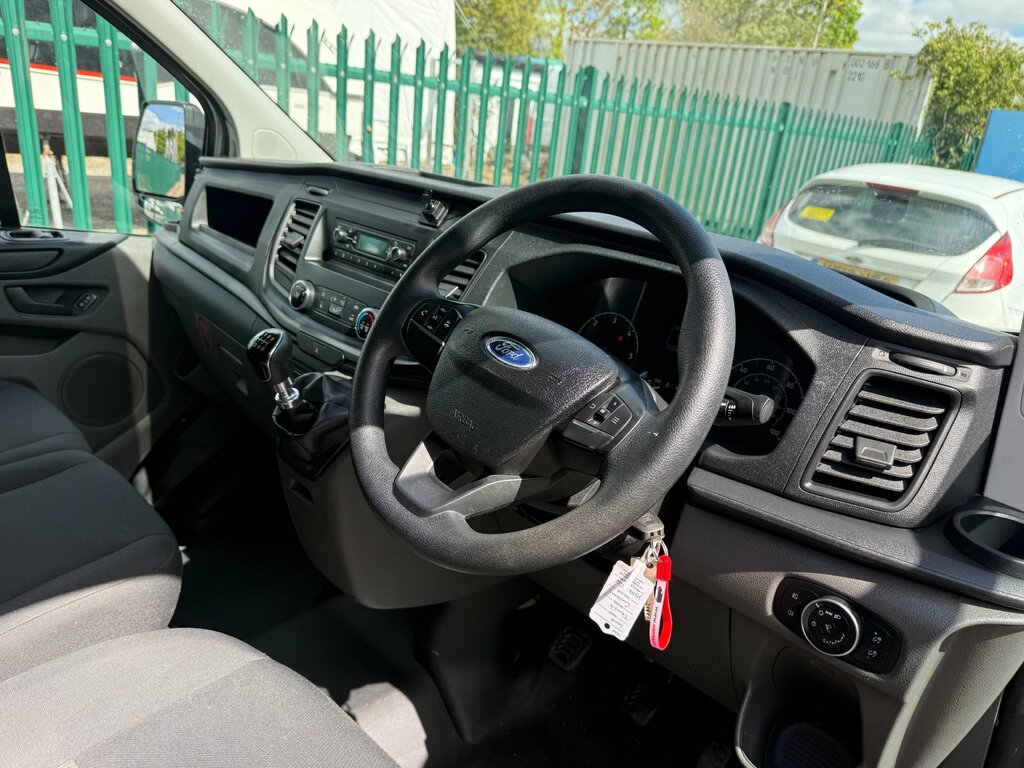 Ford Transit Custom 2.0 300 Ecoblue Panel Van L1 H2 YS19OGU White #5