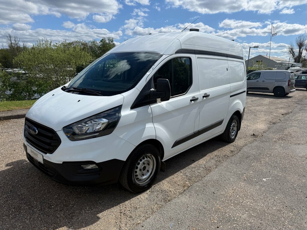 Ford Transit Custom 2.0 300 Ecoblue Panel Van L1 H2 YS19OGU White #2
