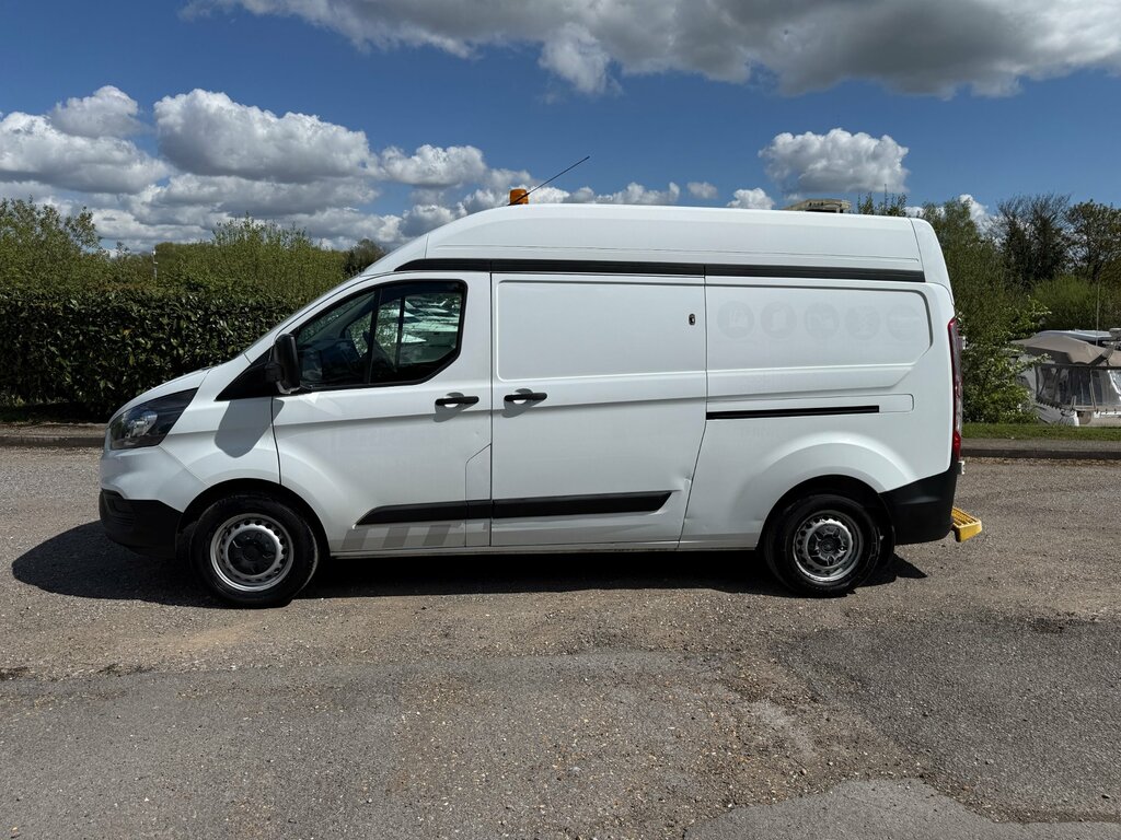 Ford Transit Custom 2.0 340 Ecoblue Panel Van L2 H2 MX68WRV White #3