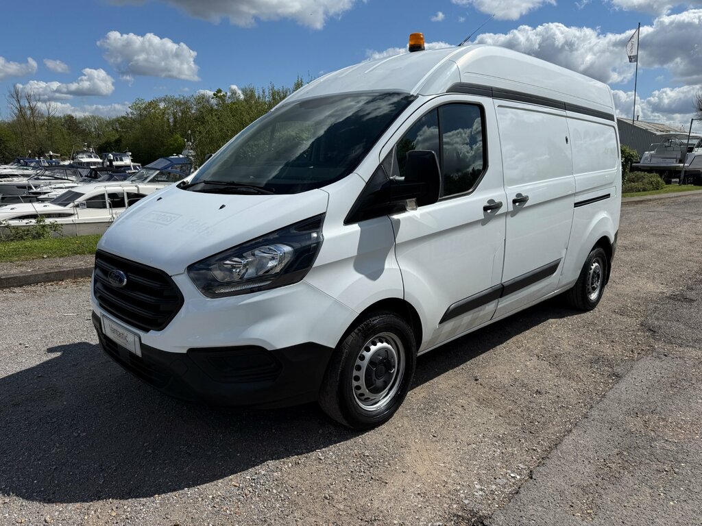Ford Transit Custom 2.0 340 Ecoblue Panel Van L2 H2 White