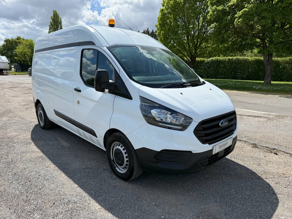 Ford Transit Custom 2.0 340 Ecoblue Panel Van L2 H2 MX68WRV White #2