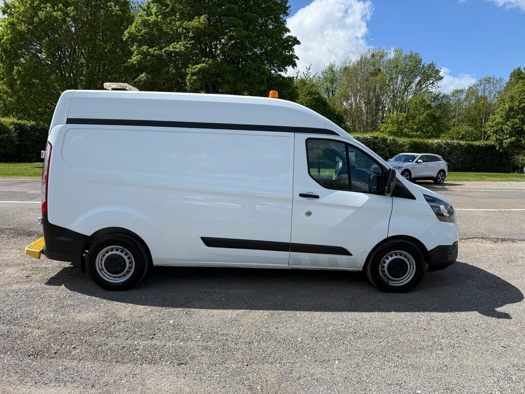 Ford Transit Custom 2.0 340 Ecoblue Panel Van L2 H2 MX68WRV White #4