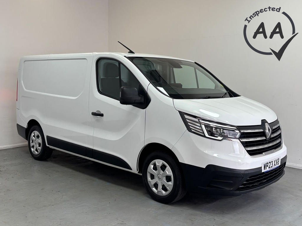 Renault Trafic Sl28 Business L1 H1 Swb 2.0L Blue Dci 130Ps WP23XXB White