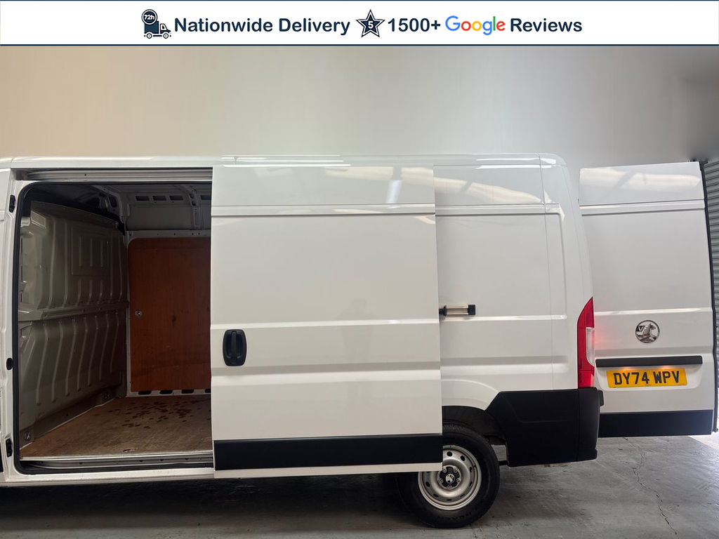 Vauxhall Movano 3500 Prime L3 H2 Lwb 2.2 Turbo D 140Ps DY74WPV White #6