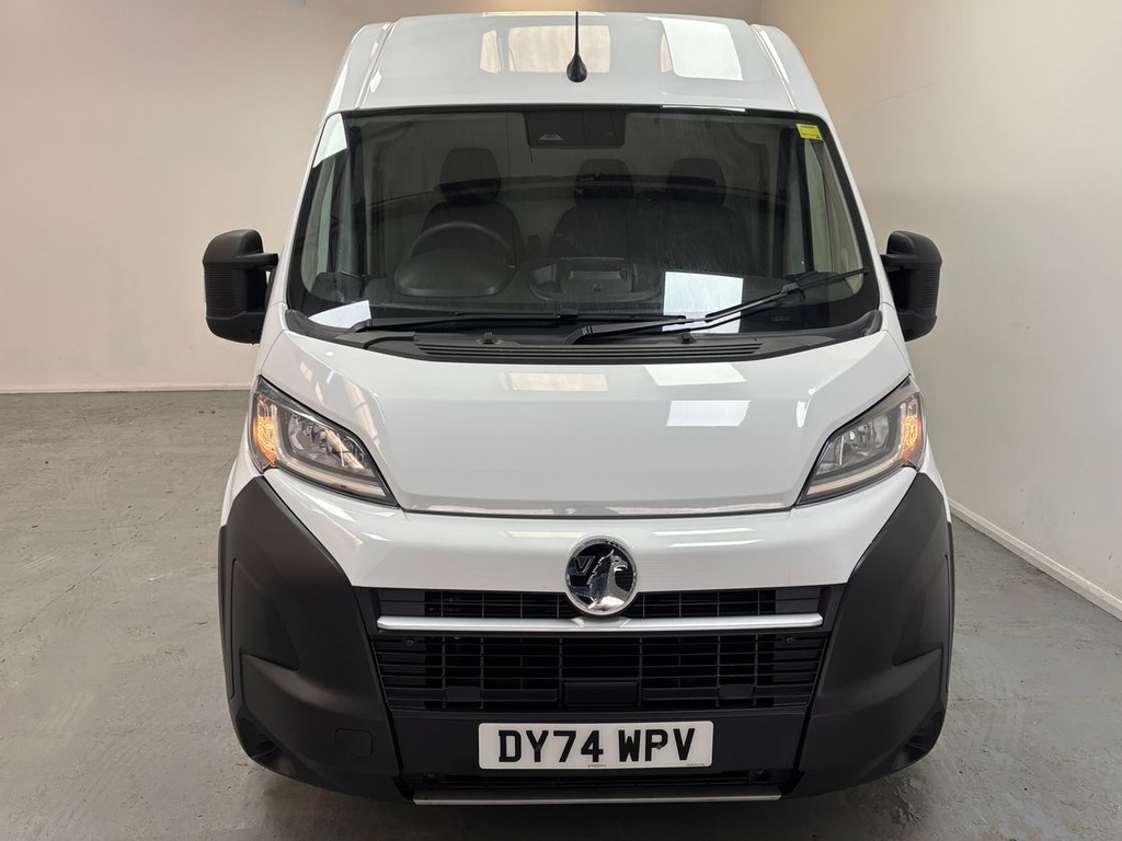 Vauxhall Movano 3500 Prime L3 H2 Lwb 2.2 Turbo D 140Ps DY74WPV White #2