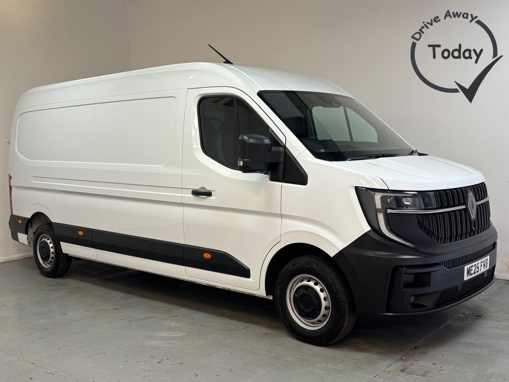 Renault Master Lm35 Advance Lwb 2.0L Blue Dci 130Ps White