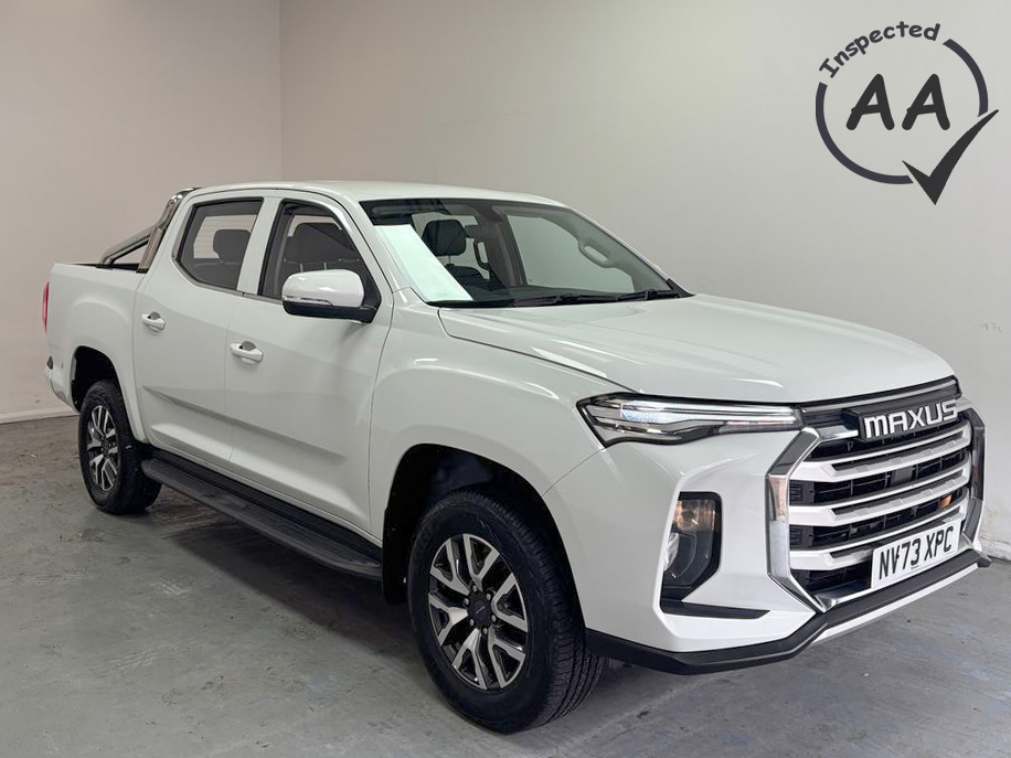 Maxus T90 130Kw Elite Double Cab Pickup 88.5Kwh White