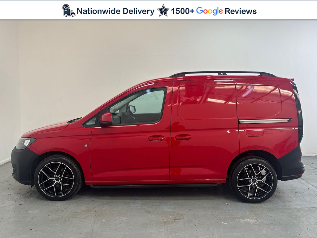 Volkswagen Caddy C20 Commerce 2.0 Tdi 75Ps VU23JXM Red #4