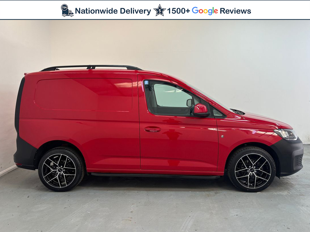 Volkswagen Caddy C20 Commerce 2.0 Tdi 75Ps VU23JXM Red #3