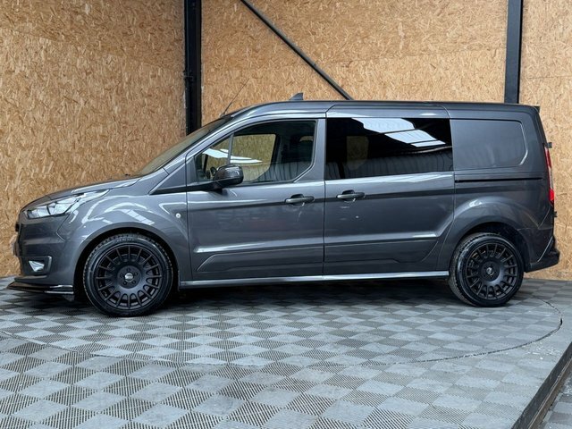 Ford Transit Connect 1.5 230 Ecoblue Trend Crew Van Double Cab 6Dr Dies FL71SLV Grey #4