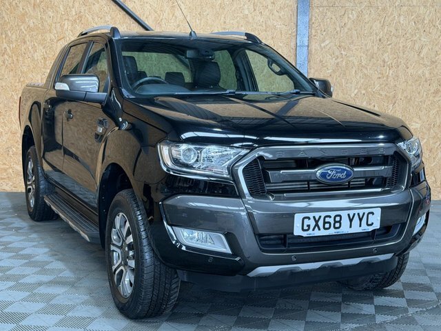 Ford Ranger 3.2 Tdci Wildtrak Pickup Double Cab Aut GX68YYC Black #5