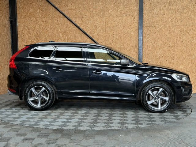 Volvo XC60 2.4 D5 R-design Lux Nav Suv Geartronic GX14YNV Black #2