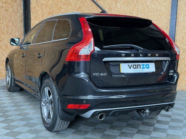 Volvo XC60 2.4 D5 R-design Lux Nav Suv Geartronic GX14YNV Black #4