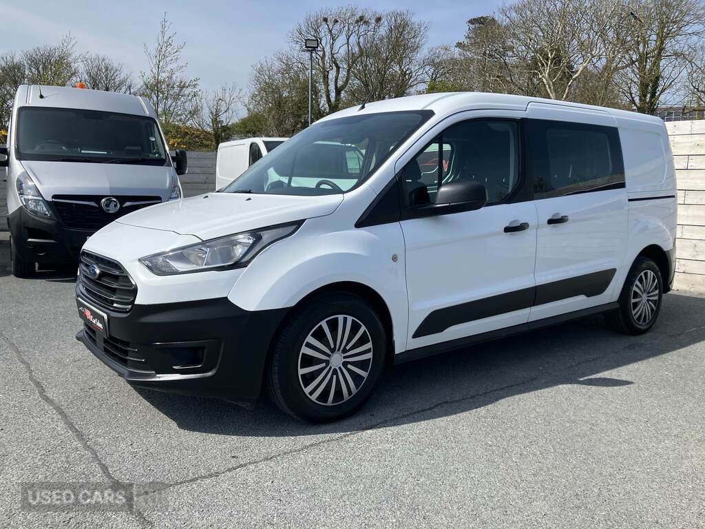 Ford Transit Connect 1.5 Ecoblue 100Ps Leader D Cab Van HW70JOH White #3