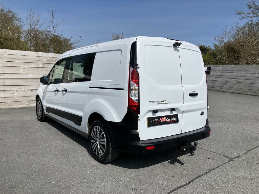 Ford Transit Connect 1.5 Ecoblue 100Ps Leader D Cab Van HW70JOH White #5
