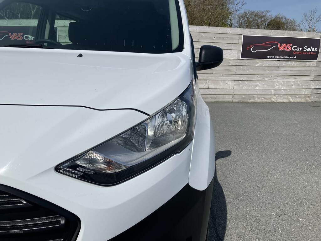 Ford Transit Connect 1.5 Ecoblue 100Ps Leader D Cab Van HW70JOH White #4