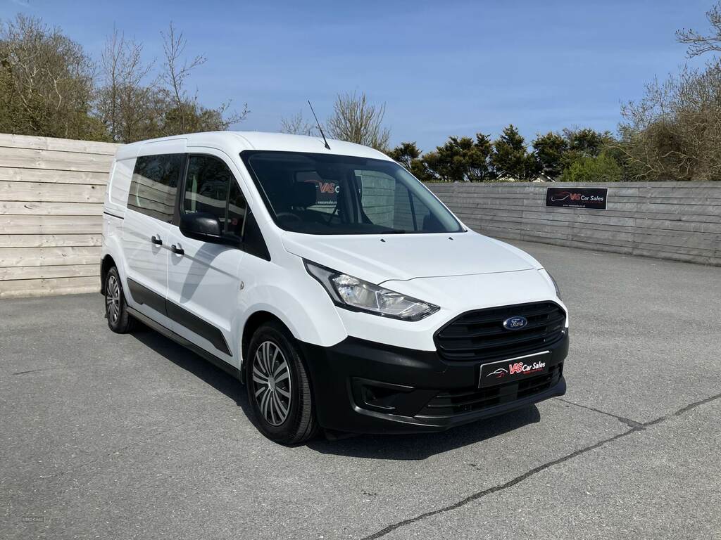 Ford Transit Connect 1.5 Ecoblue 100Ps Leader D Cab Van White