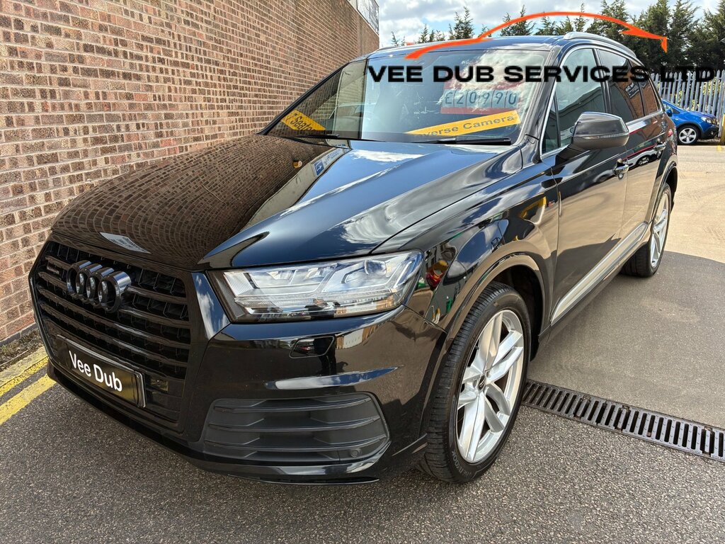 Audi Q7 3.0 Tdi V6 S Line Tiptronic Quattro Euro 6 Ss 5 Black