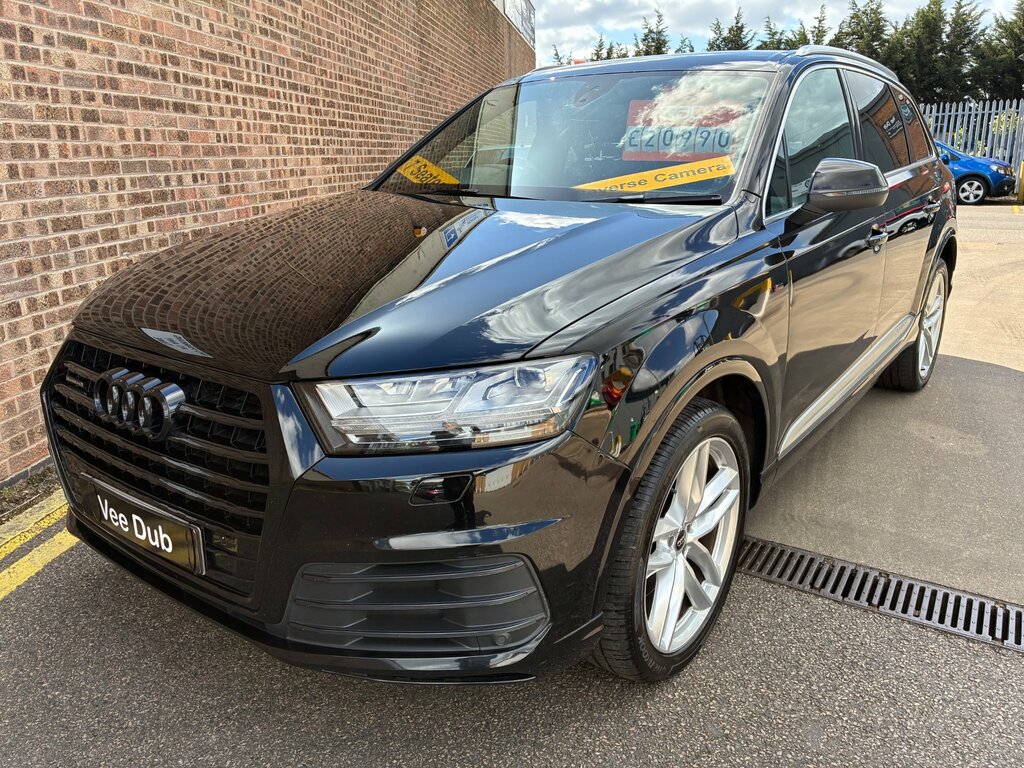 Audi Q7 3.0 Tdi V6 S Line Tiptronic Quattro Euro 6 Ss 5 Black