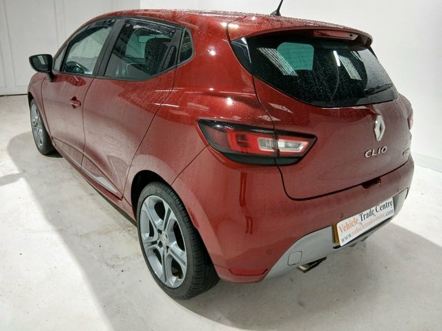 Renault Clio 0.9 Tce Gt Line Hatchback Euro 6 SD68JLX Red #4