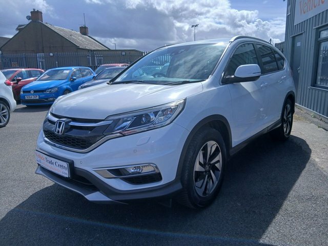 Honda Cr-V 1.6 I-dtec Sr Suv Euro 6 S S BD18LTY White #3