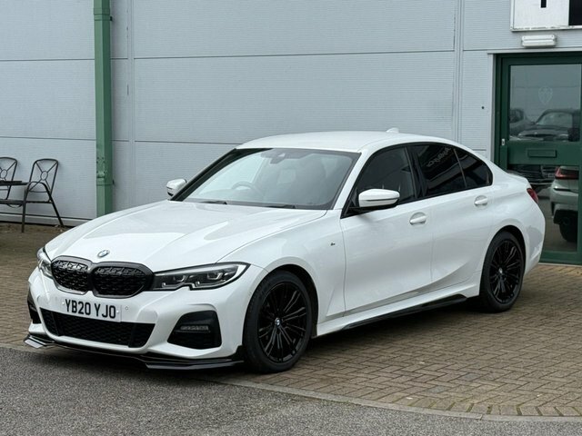 BMW 3 Series 2020 2.0 320D Mht M Sport Saloon Hybrid YB20YJO Black #5
