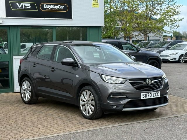 Vauxhall Grandland X 2020 1.2 Turbo Elite Nav Suv 8Spd Grey