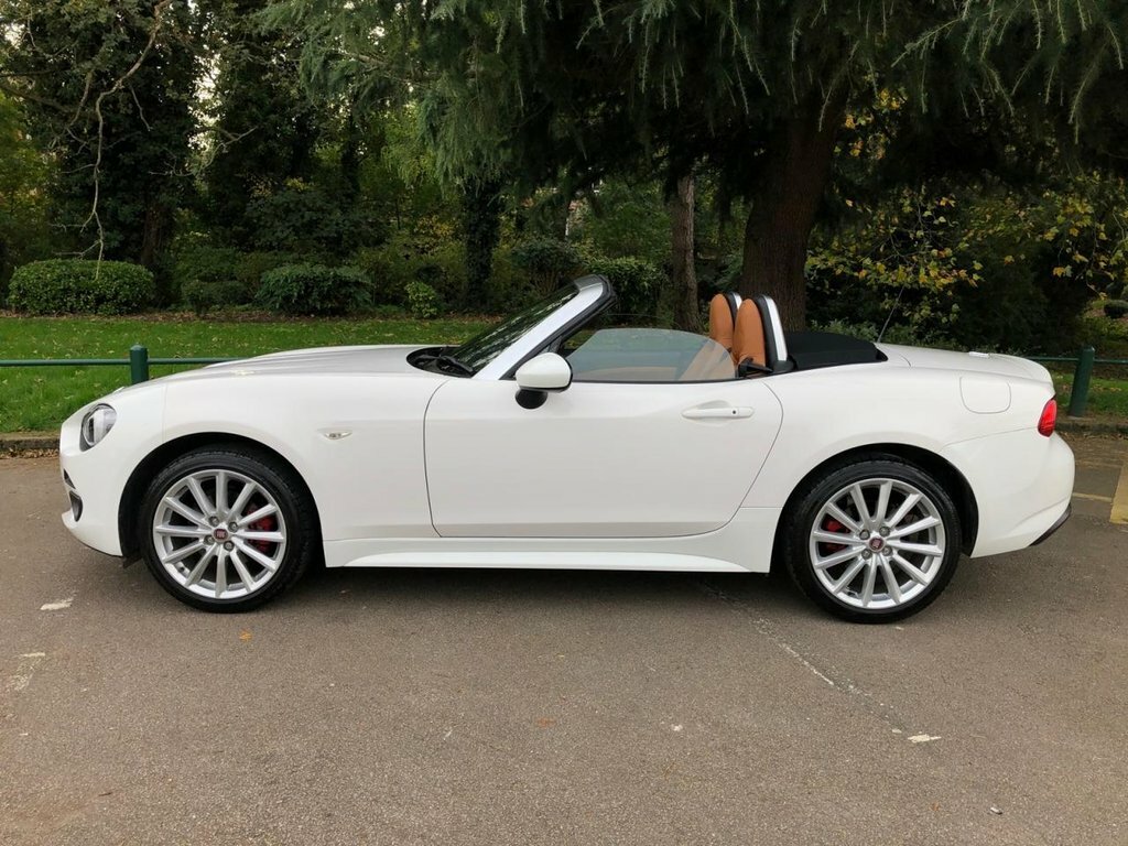 Fiat 124 Spider 1.4L Spider Multiair Lusso MF17AEU White #5