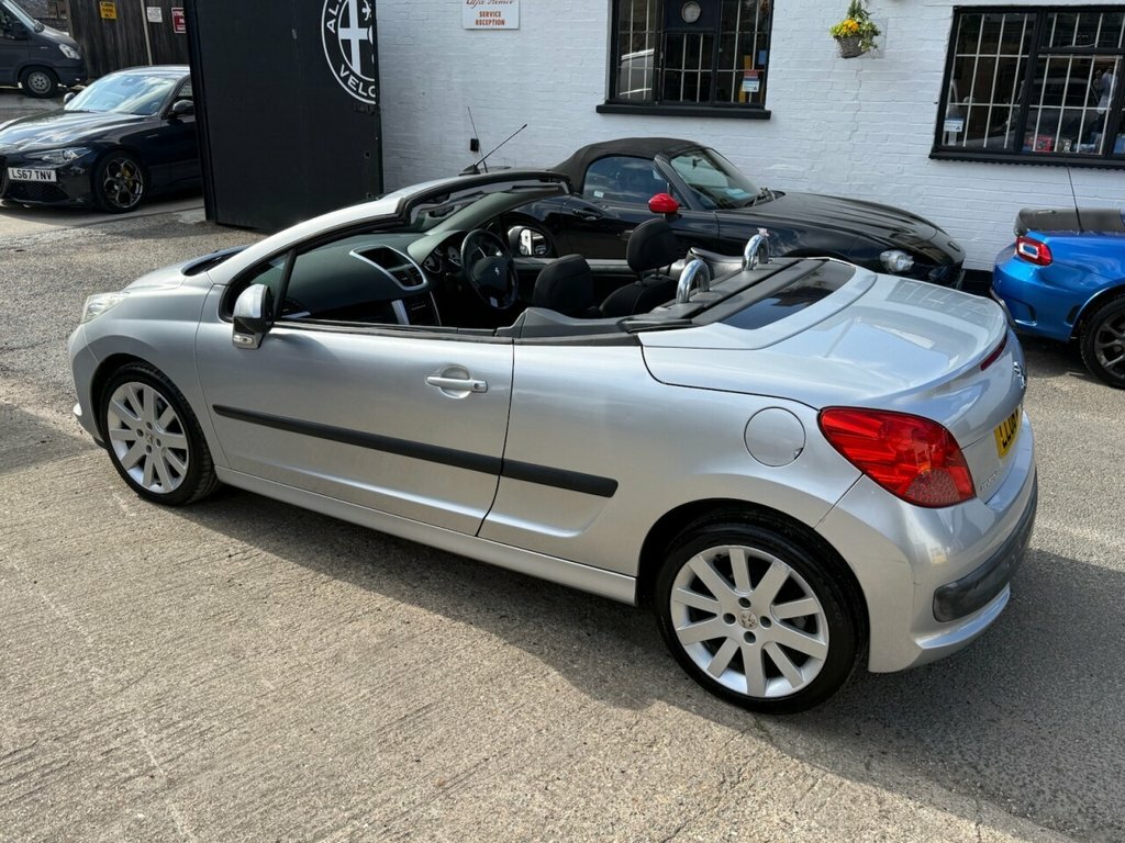 Peugeot 207 CC Convertible Silver #2