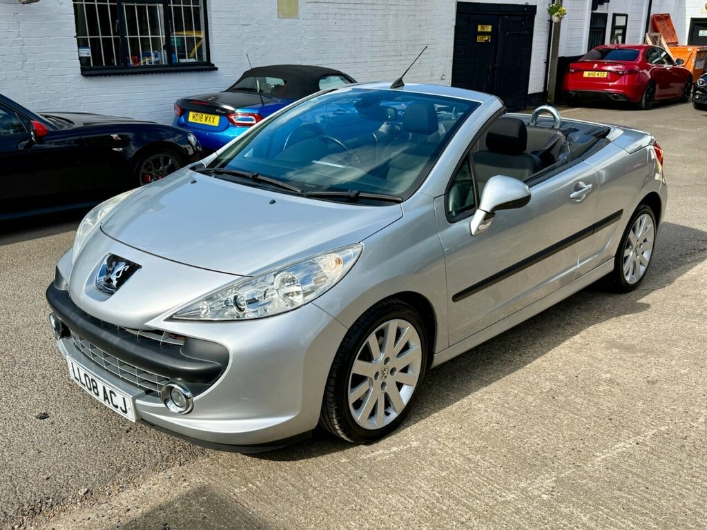 Peugeot 207 CC Convertible Silver #4