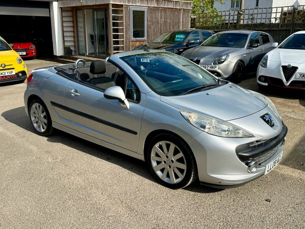 Peugeot 207 CC Convertible Silver