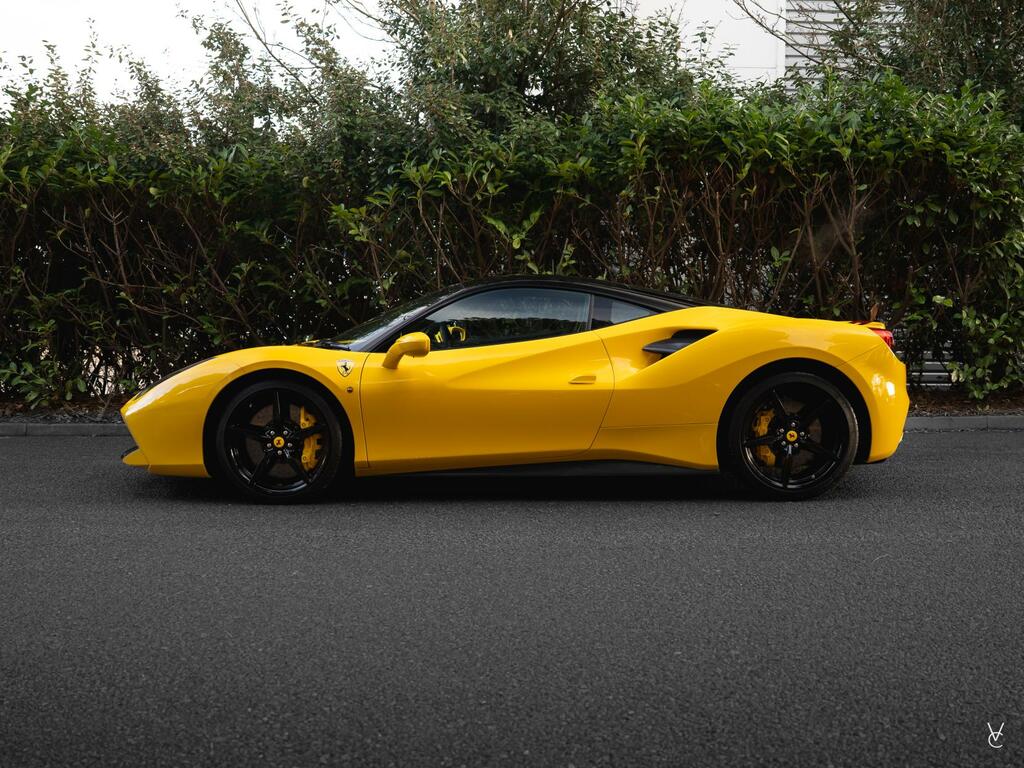 Ferrari 488 Yellow Yellow #4