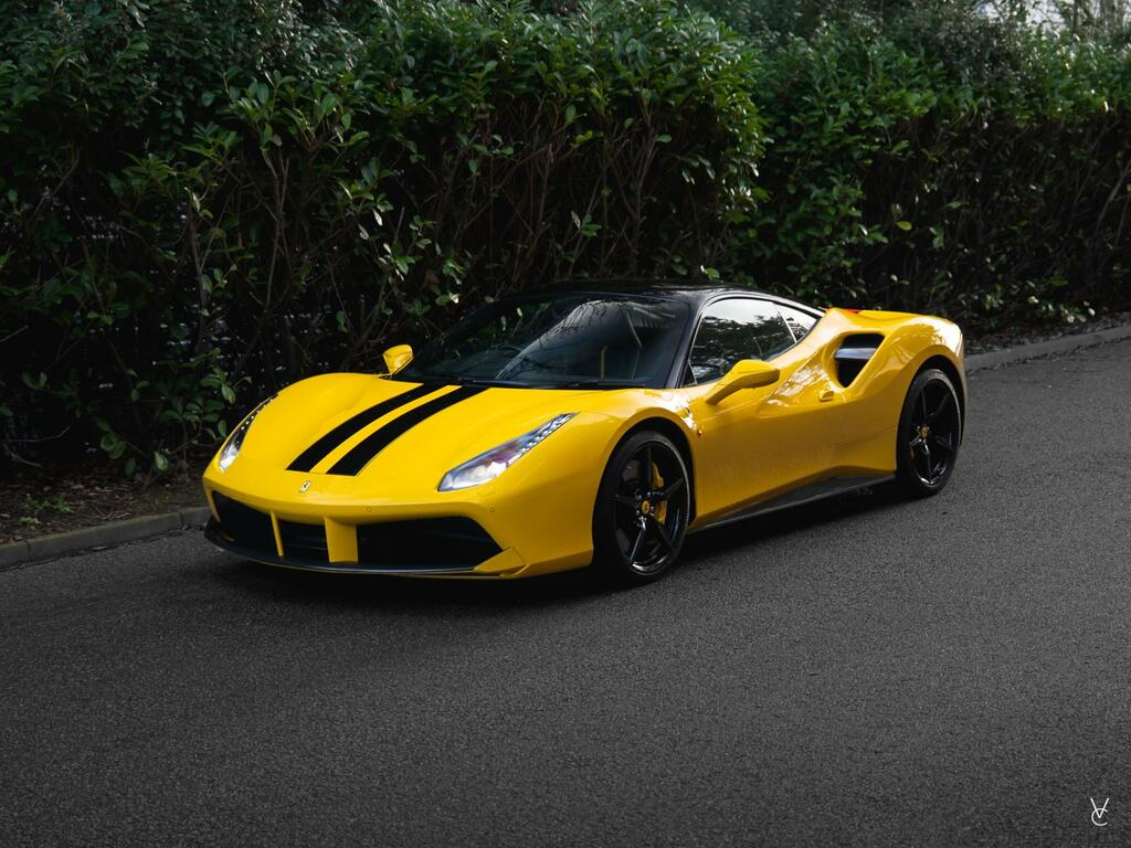 Ferrari 488 Yellow Yellow #3