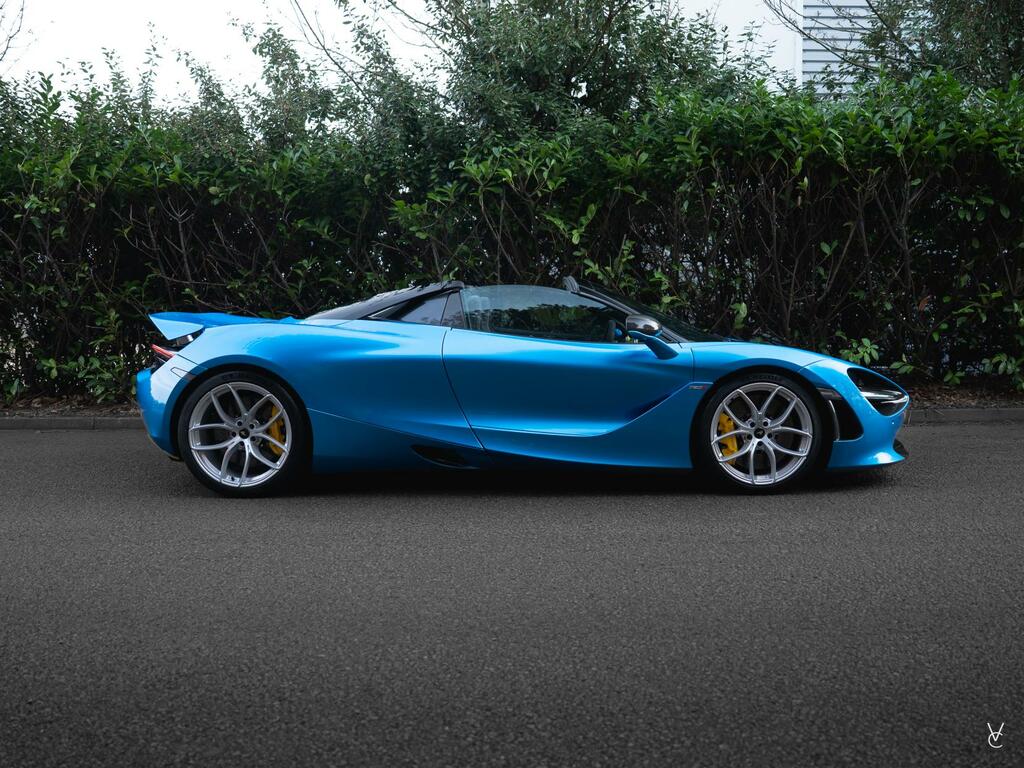 McLaren 720S Blue Blue #4